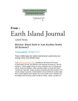 biochar article - Walden Heights Nursery