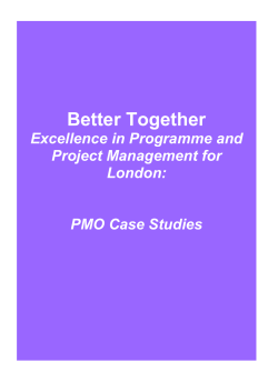 The Evolution of a Successful Corporate PMO