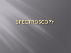 Spectroscopy
