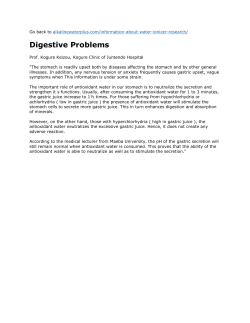 Digestive Problems - Alkaline Water Plus
