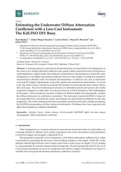 Estimating the Underwater Diffuse Attenuation Coefficient with a