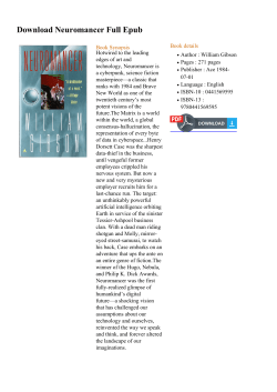 Neuromancer Full Epub