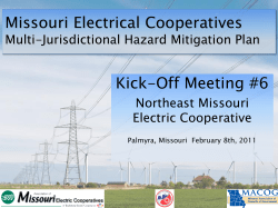 Northeast Missouri Electric - Missouri Association of Councils of