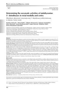 Determining the enzymatic activities of iodothyronine 5