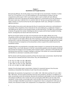 Chapter 4 Quantitative and Thought Questions 4.1 (a) During