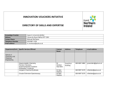 Directory of Skills Queens University Belfast