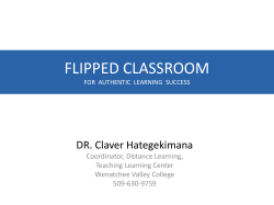 Flipped Classroom