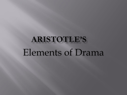 Aristotle*s - FHS THeatre Department PLAY!