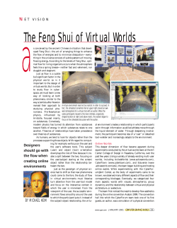 The Feng Shui of Virtual Worlds