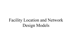 Facility Location problem
