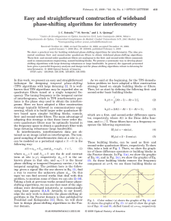Easy and straightforward construction of wideband