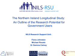 Neighbourhood Statistics for Northern Ireland