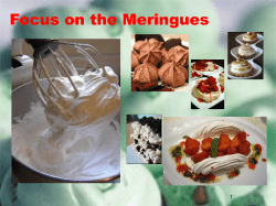 Meringues