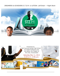 Dreamers and Achievers- STEM - Harbor City Chapter of The Links