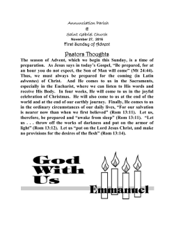 NEWS - St. Gabriel`s Church