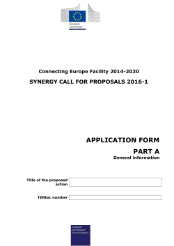 Application Form Part A