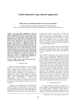 Fig. 1 : Route of path from source P to destination Q