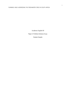 problem solution student sample report (1)