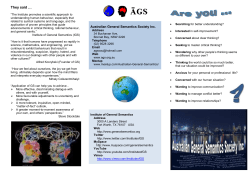 AGS Brochure - TIP Members Web Server