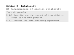 Chapter 2 Motion Along a Straight Line Position