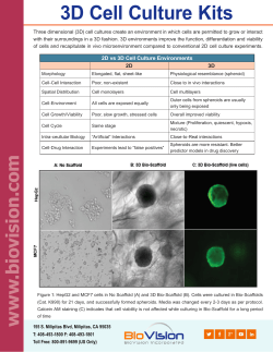 3D Cell Culture Kits