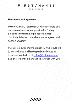 Day One Actions - First Names Group