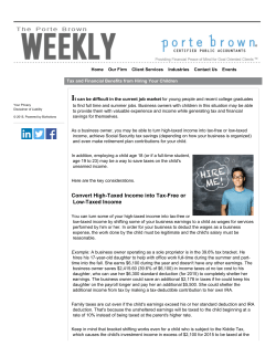 Convert High-Taxed Income into Tax-Free or Low