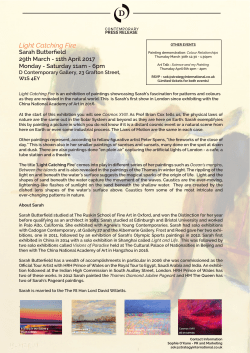 Light Catching Fire - D