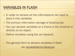 Flash Tutorial Lesson 3 ( File)