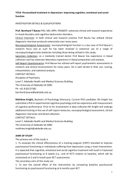 Montgomery-&Aring;sberg Depression Rating Scale (MADRS)