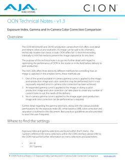 CION Technical Notes - v1.3