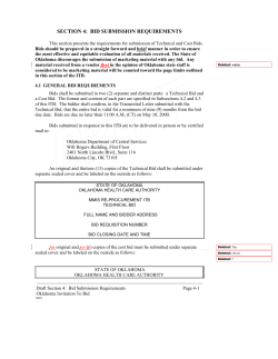 section 4: bid submission requirements