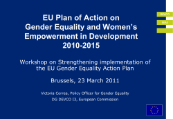 Gender in development - Practitioners` Network