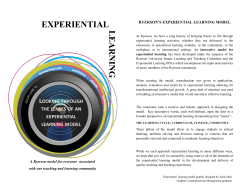 experiential lear n in g