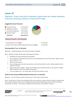 Grade 2 Mathematics Module 7, Topic F, Lesson 25