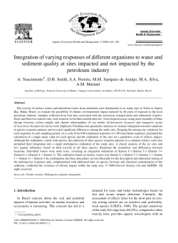 Integration of varying responses of different organisms to