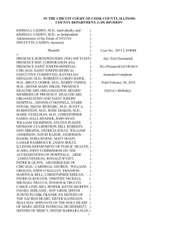 KL v Presence Et Al 4 Feb 14 - IF