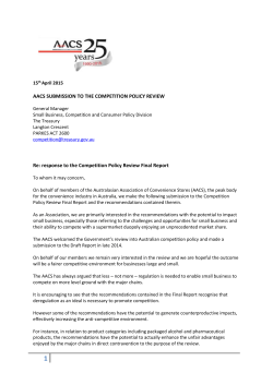 Australasian Association of Convenience Stores