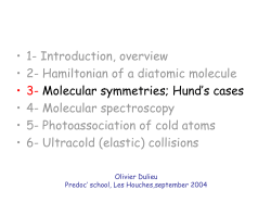 (Ultra-)Cold Molecules (Ultra