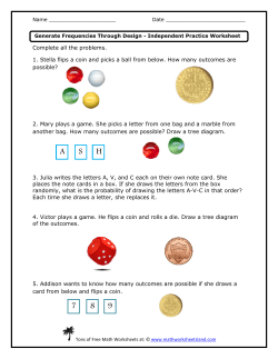 Generate Frequencies Through Design Independent Practice