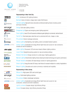 Efficient-Tec High power LED`s and control gear Emerge Solid state