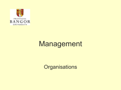 Introduction to Organisational Behaviour and Application