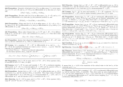 2b9 Proposition. (Linearity of derivative) Let S be an affine space, V