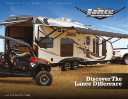 Discover The Lance Difference