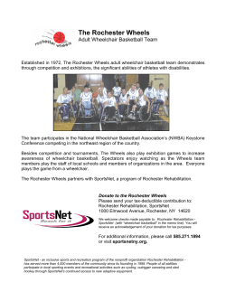 The Rochester Wheels - Rochester Rehabilitation