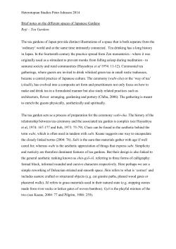 Japanese Gardens - Heterotopian Studies