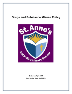 Drugs and substance misuse Policy_2017