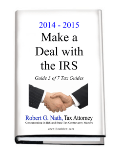Make a Deal with the IRS