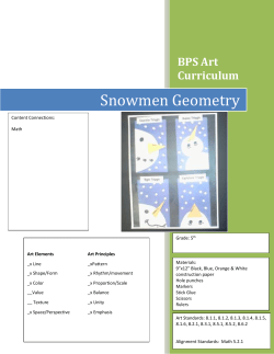 Snowmen Geometry
