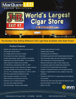 The Number One Selling Billboard LED Light Now